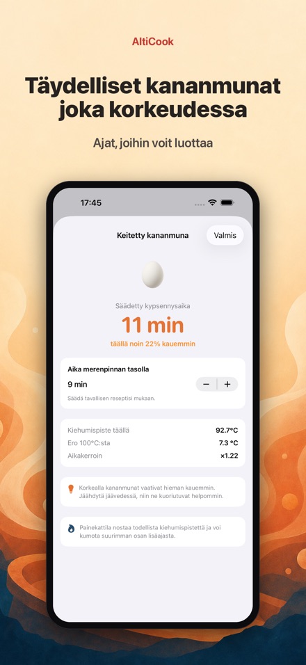 AltiCook: Ruoanlaitto ylhäällä 5
