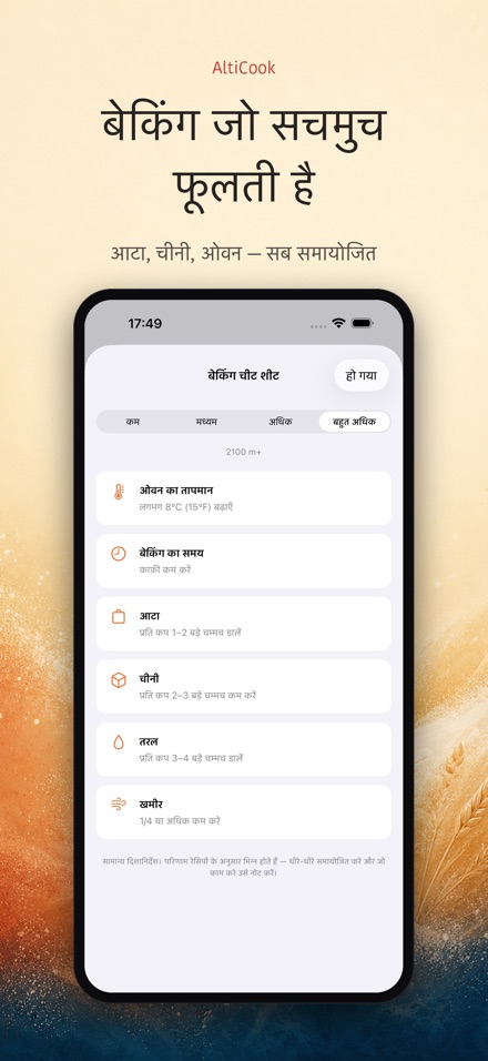AltiCook: ऊँचाई पर पकाना 6