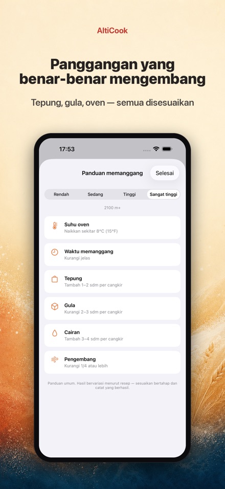 AltiCook: Masak Ketinggian 6