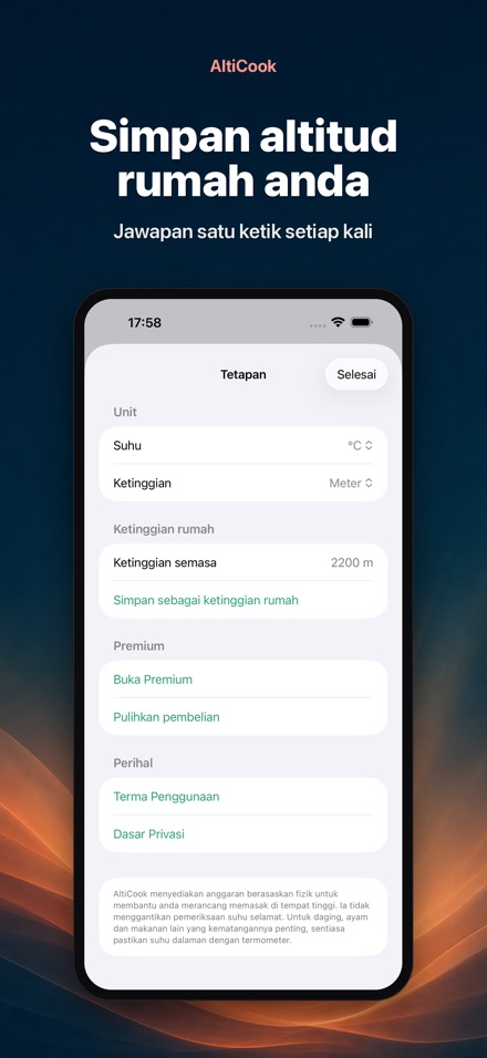 AltiCook: Masak Ketinggian 8