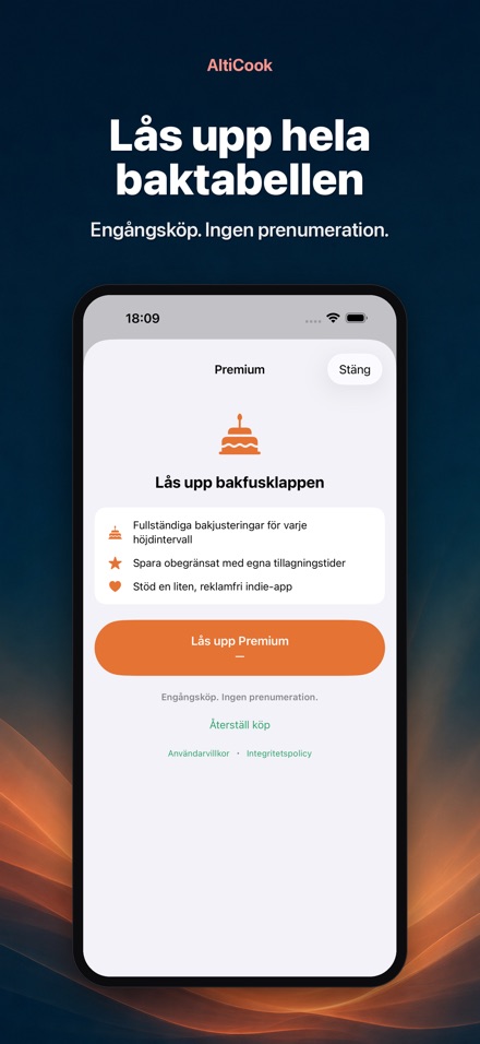 AltiCook: Laga på hög höjd 9