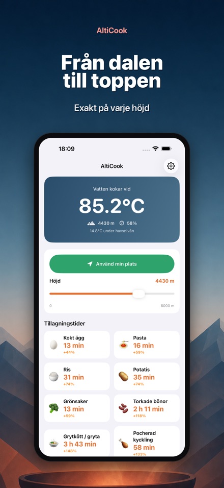 AltiCook: Laga på hög höjd 10