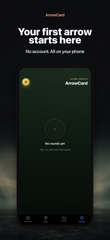 ArrowCard: Archery Scoresheet 9