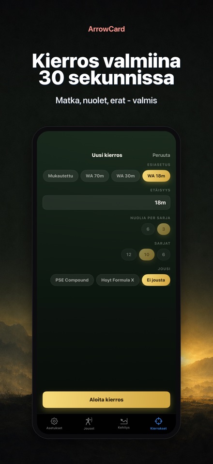 ArrowCard: Jousiammunta 5