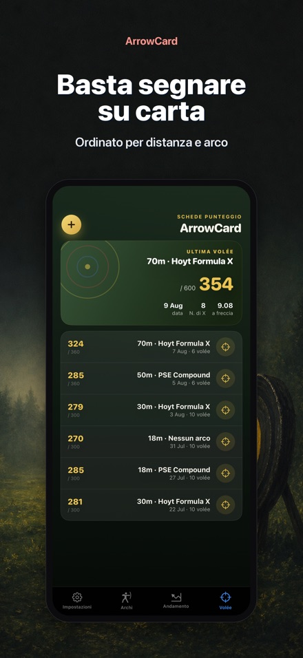 ArrowCard: Tiro con l'Arco 3