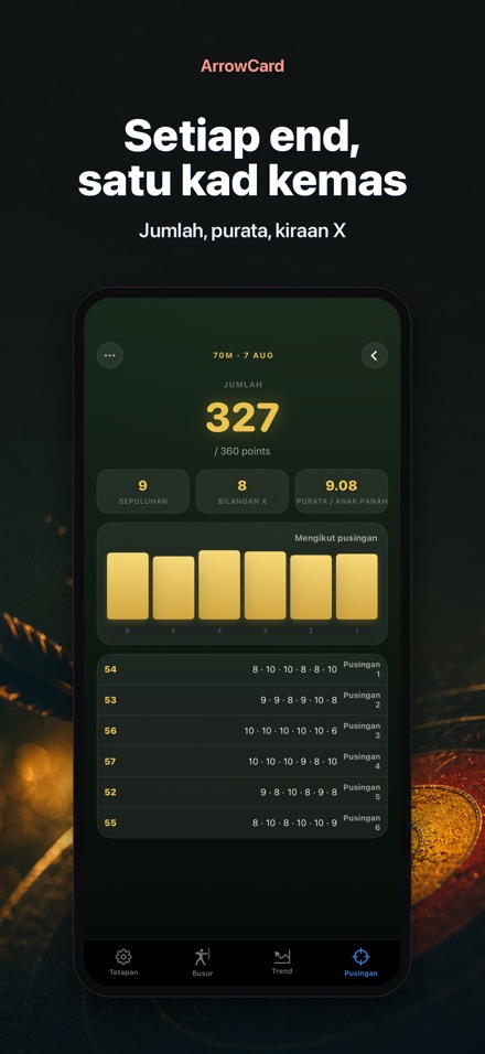 ArrowCard: Skor Memanah 2