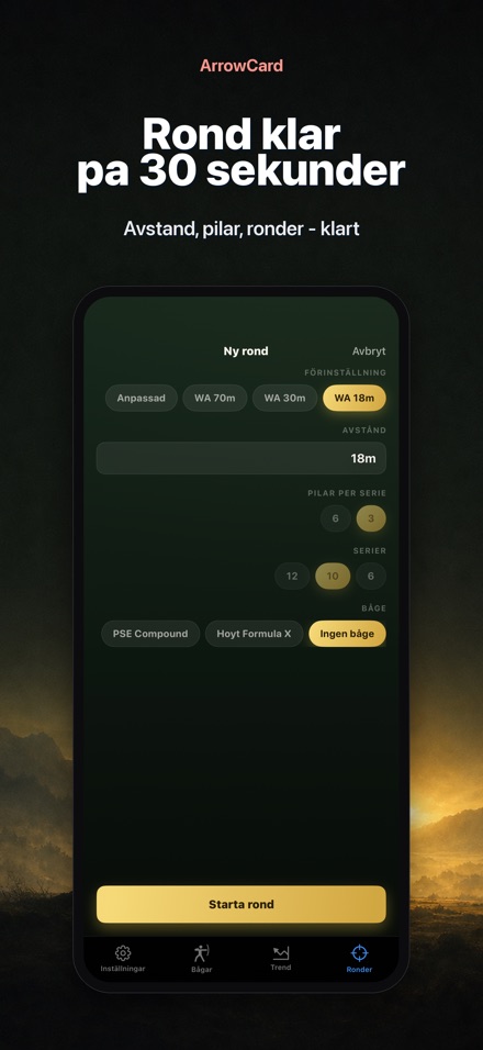ArrowCard: Bågskytte 5