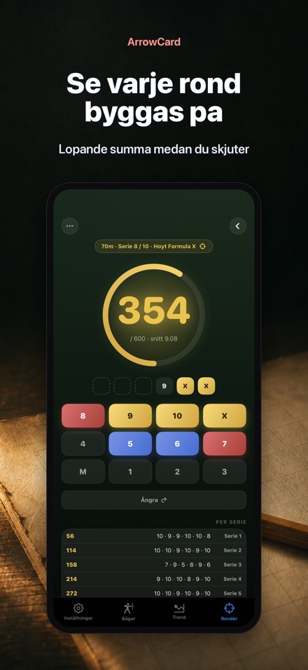 ArrowCard: Bågskytte 6