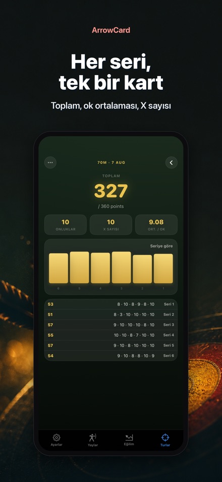 ArrowCard: Okçuluk Skoru 2