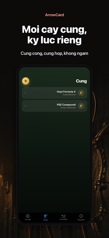 ArrowCard: Điểm Bắn Cung 8