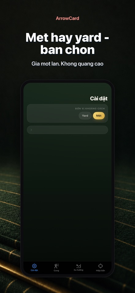 ArrowCard: Điểm Bắn Cung 10