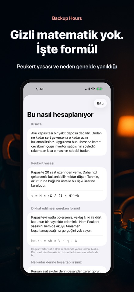 Backup Hours: Akü Kaç Saat 10