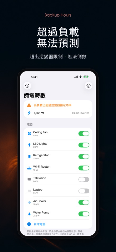 備電時數:電池還撐多久 6