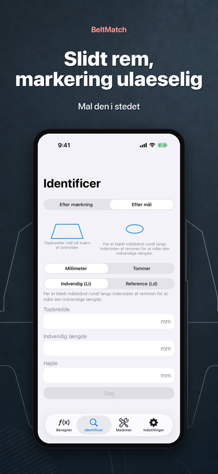 BeltMatch: Kilerem-søgning 6