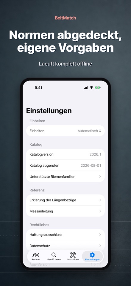 BeltMatch: Keilriemen-Suche 10