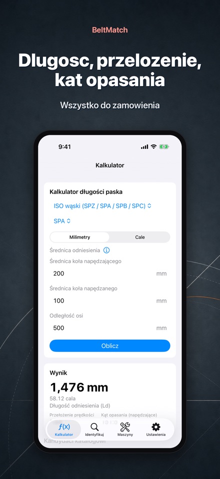 BeltMatch: Wyszukaj pasek klin 2