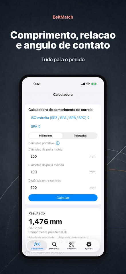 BeltMatch: Buscar correia V 2