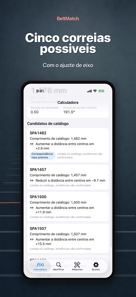 BeltMatch: Correia em V 3