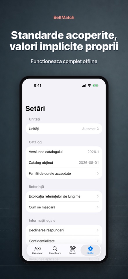 BeltMatch: Caută curea V 10