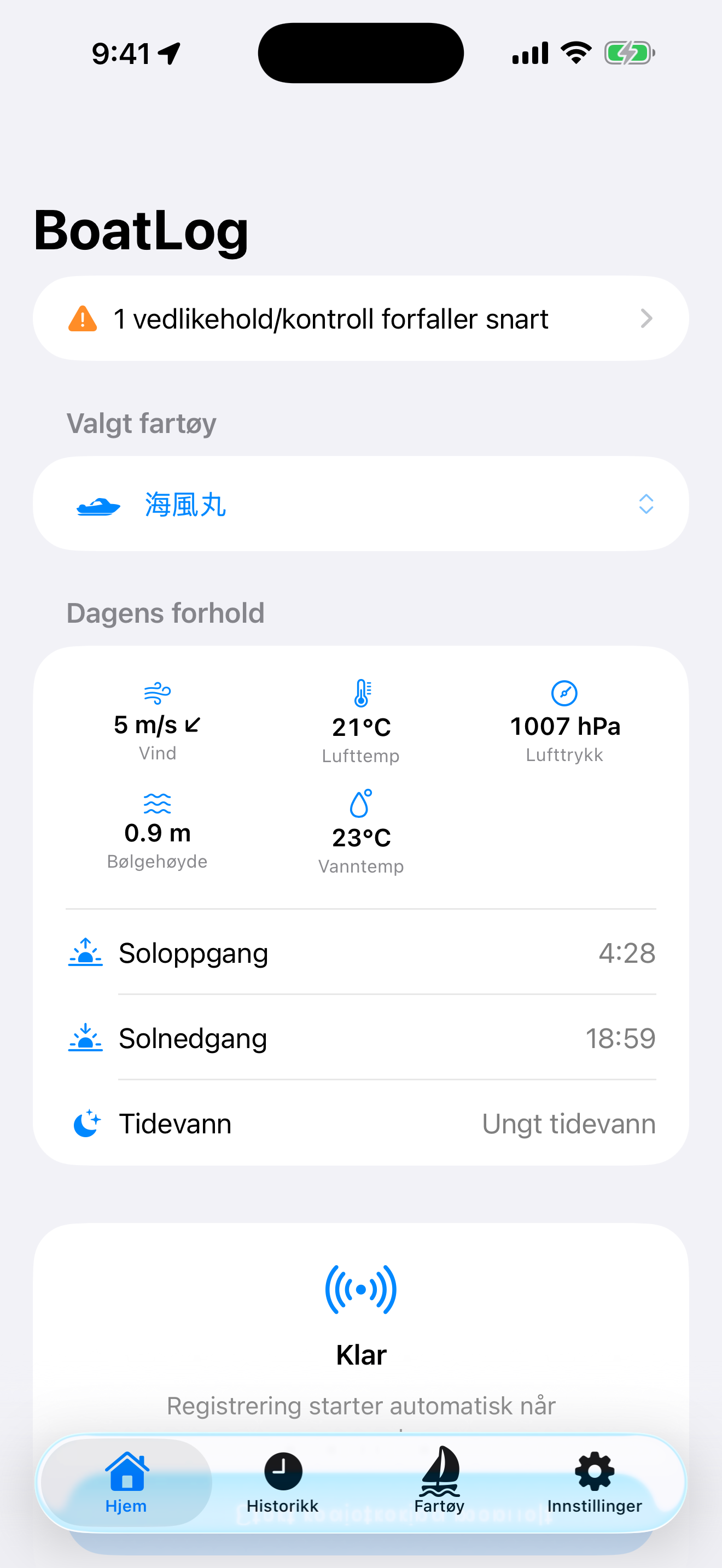 BoatLog: Voyage Logbook