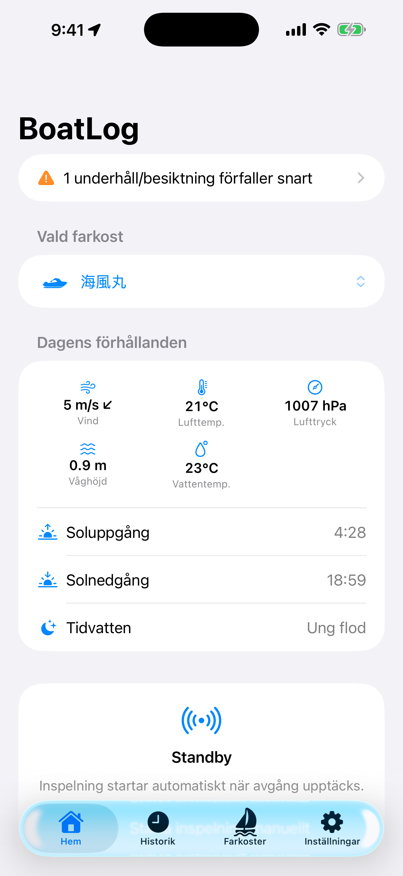 BoatLog: Voyage Logbook