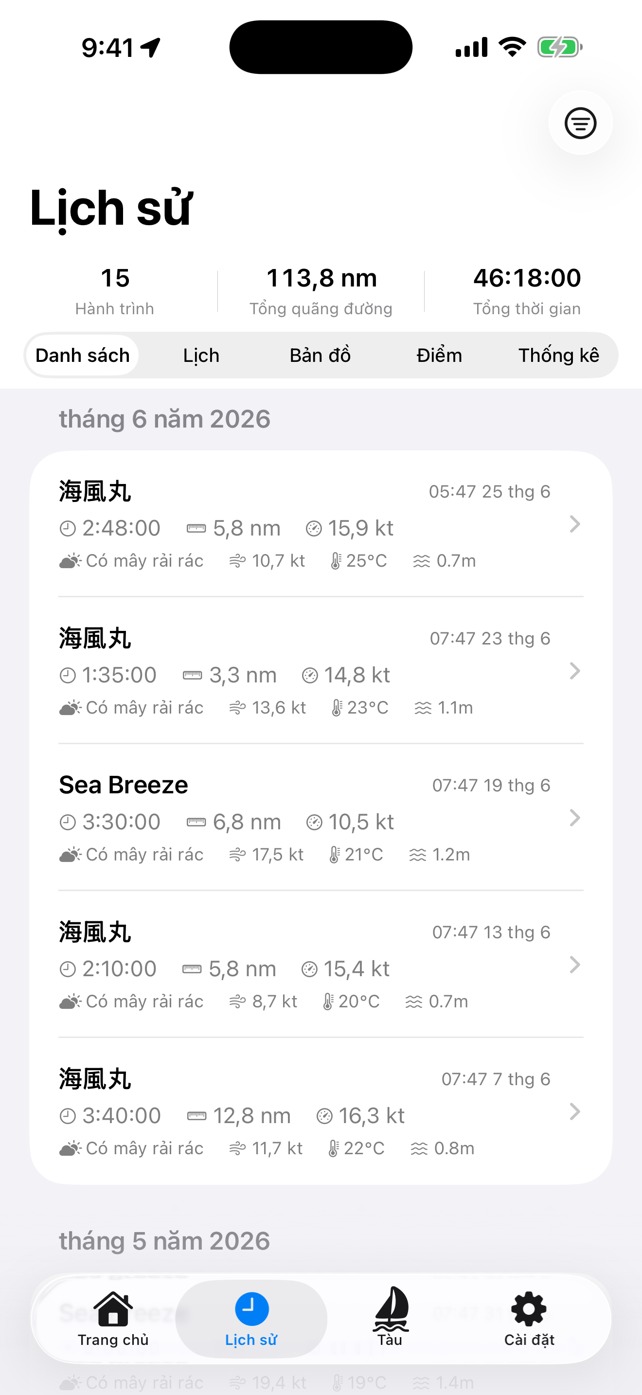 BoatLog: Voyage Logbook