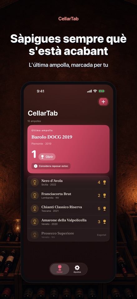 CellarTab: Diari de Celler 2