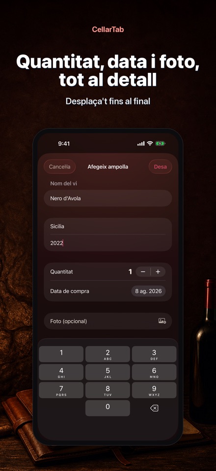 CellarTab: Diari de Celler 10