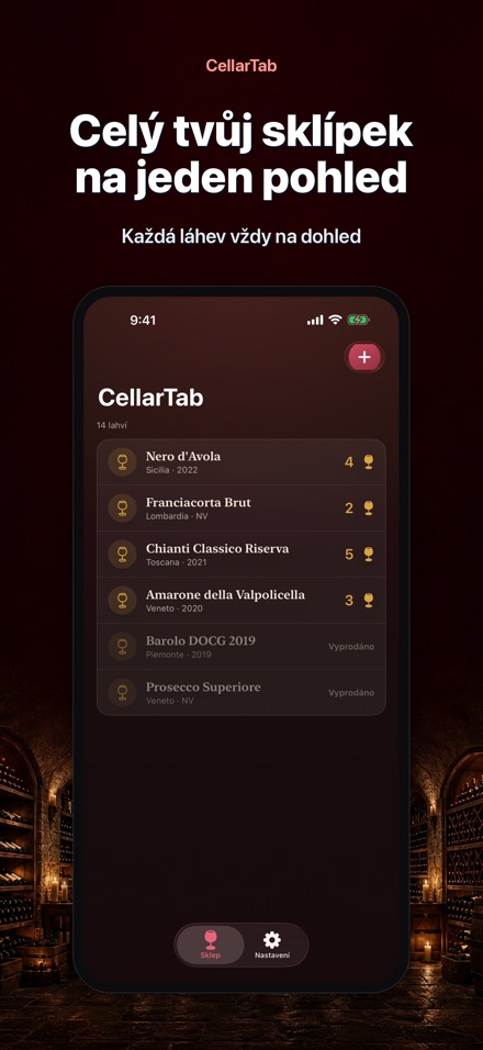 CellarTab: Sklep Vína 9