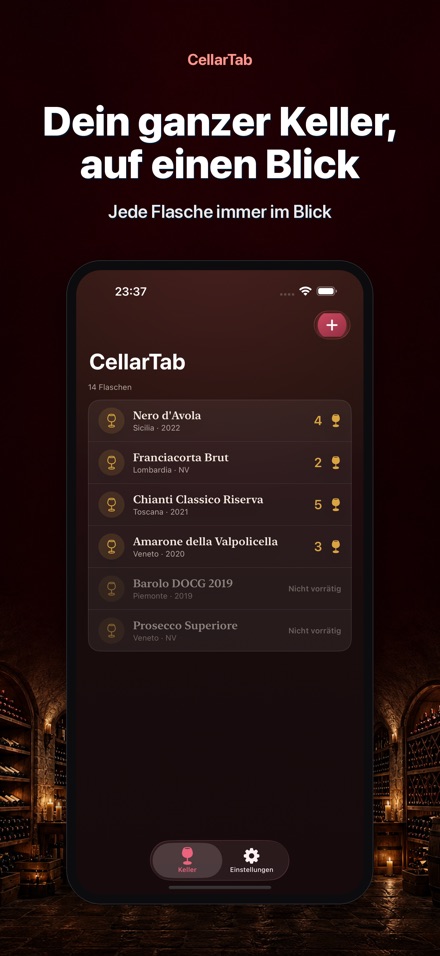 CellarTab: Weinkeller Notizen 9