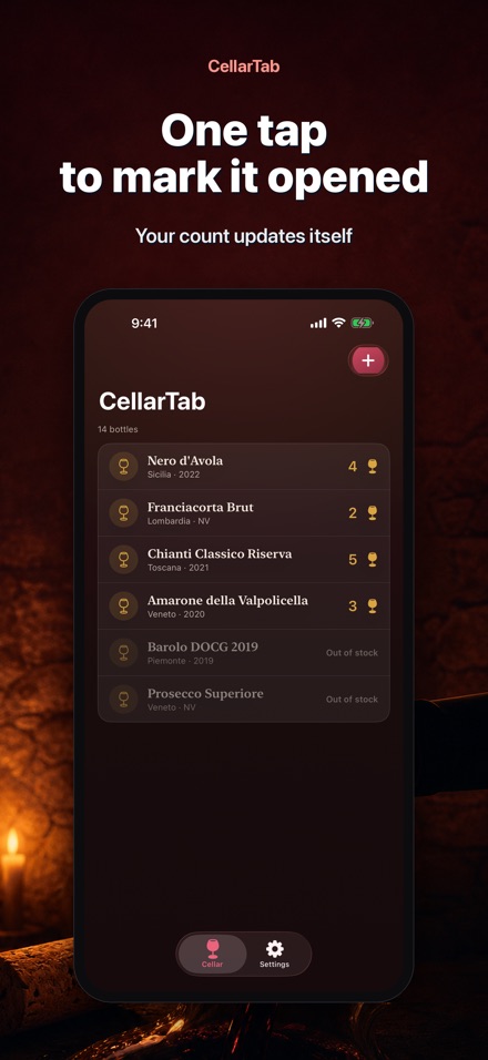 CellarTab: Wine Cellar Log 5