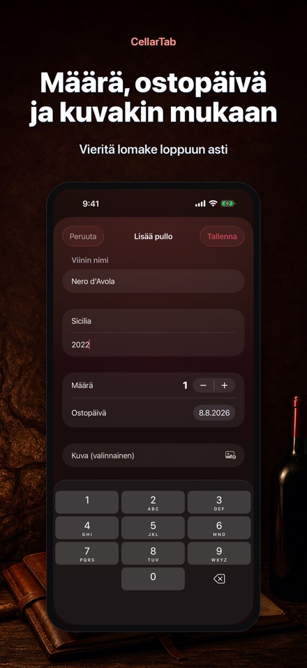 CellarTab: Viinikellari 10