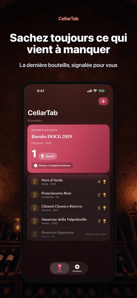 CellarTab: Carnet de Cave 2