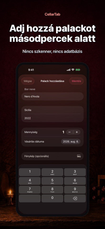 CellarTab: Borospince Napló 4