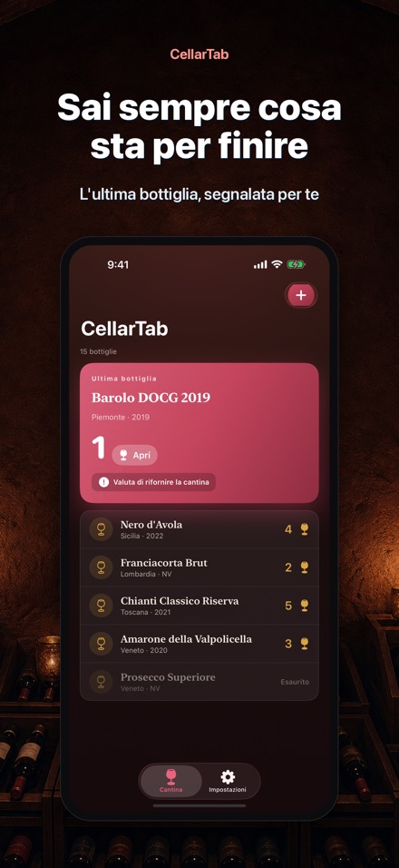 CellarTab: Cantina Vini Facile 2