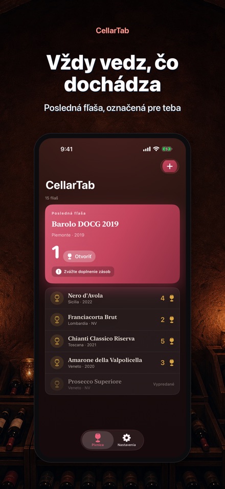 CellarTab: Vínna Pivnica 2