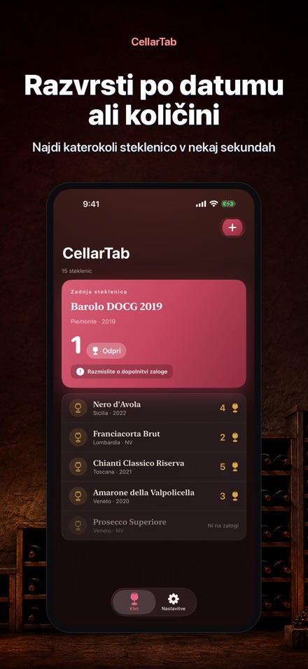 CellarTab: Vinska Klet 3