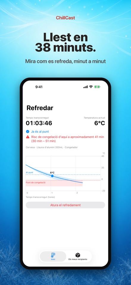 ChillCast: temporitzador fred