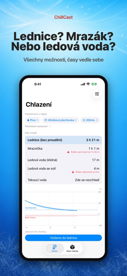ChillCast: časovač chlazení 3