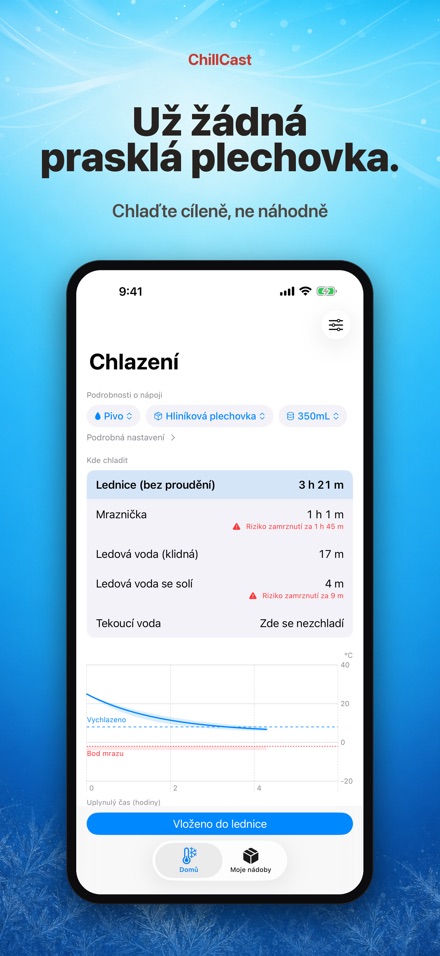 ChillCast: časovač chlazení 10