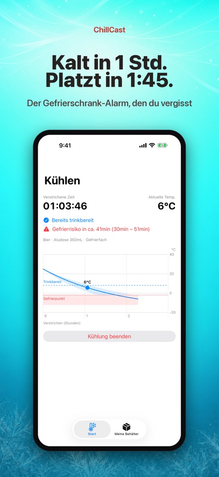 ChillCast: Kühl-Timer 2