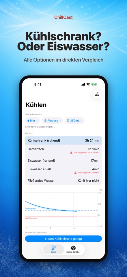 ChillCast: Kühl-Timer 3