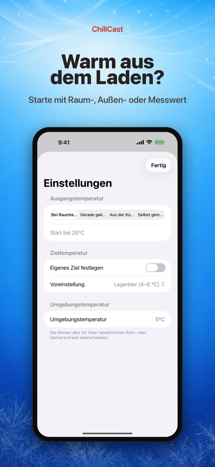 ChillCast: Kühl-Timer 8