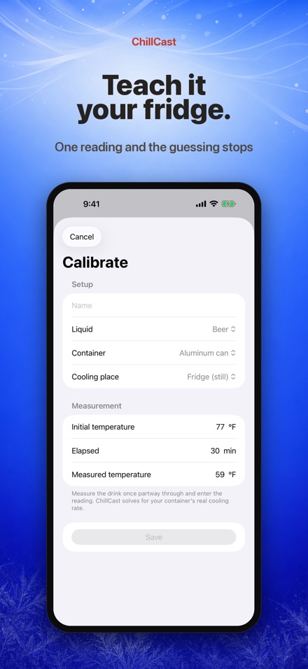 ChillCast: Fridge Timer 6