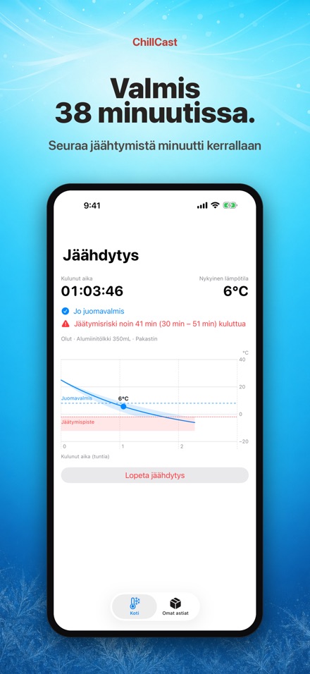 ChillCast: jäähdytysajastin