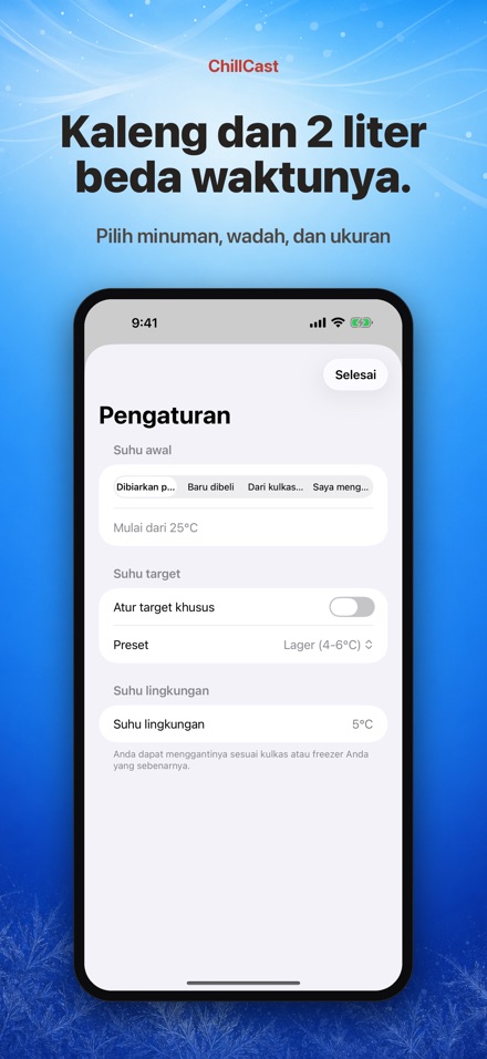ChillCast: timer pendingin 4
