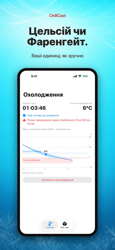 ChillCast: таймер охолодження 7