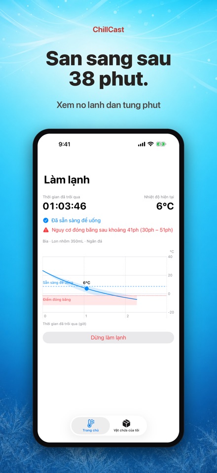 ChillCast: hẹn giờ làm lạnh