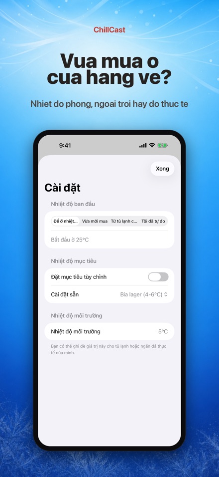 ChillCast: hẹn giờ làm lạnh 8
