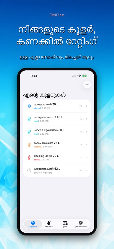 ChillTest: കൂളർ ഐസ് ടെസ്റ്റ്
